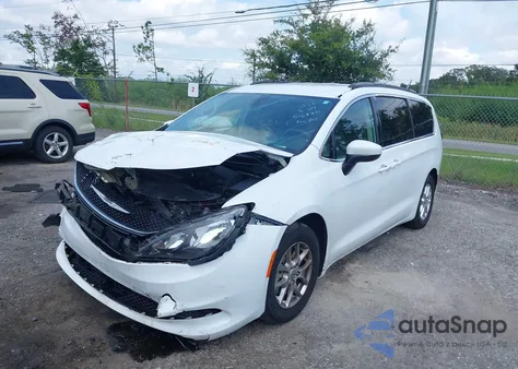 2021 Chrysler Voyager Lxi из США, поврежденный, VIN 2C4RC1DG2MR516870